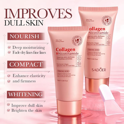 Peel Off Mask, Hydrate, Brighten Complexion, Improves Dullness, 75ml