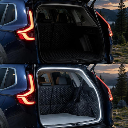 6.7FT Car Trunk LED Strip Light, Silicone Waterproof Flexible Trunk Cargo Ambient Lamp, Bright Cargo Embedded Lighting for Cars