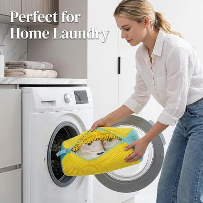 Shoe Washing Machine Bag for Sneakers and Shoes, Laundry Shoe Bag with Washer and Dryer