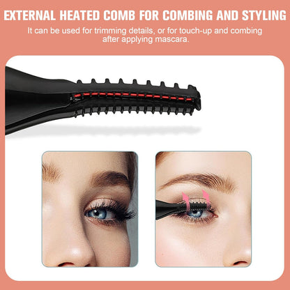 Heated Eyelash Curler, Mini Electric Eyelash Curler