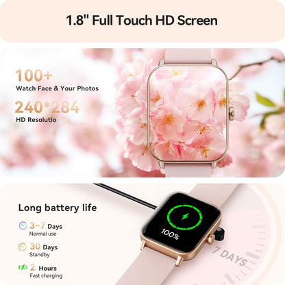 2.01"Touchscreen Smartwatch Sports Tracking Fitness Device