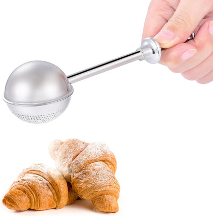 2PCS Powdered Sugar Shaker Duster Mini Sifter Flour Duster