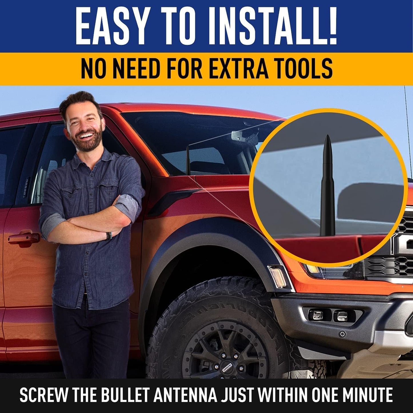 Universal Car Truck Antenna Replacement Compatible Radio Replacement Car Accessories