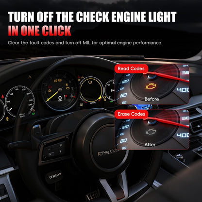 OBD2 Code Reader Enhanced OBD2 Scanner, Car Diagnostic Tool for EOBD Cars