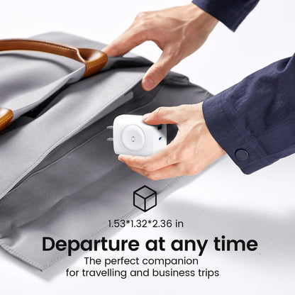 3-in-1 Charging Station with Built-in Wireless Charger Dual Ports
