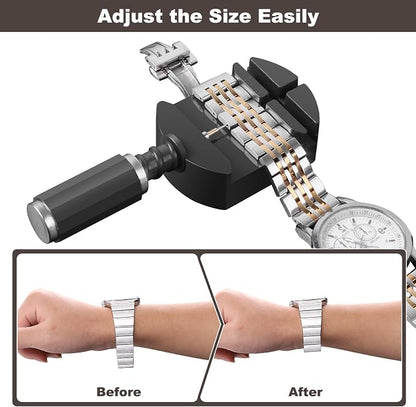Watch Link Removal Tool Kit, Watch Band Strap Chain Pin Remover Repair Tool Kit