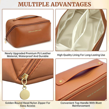 Cosmetic Travel Bag,Large Travel Cosmetic Bag for Women