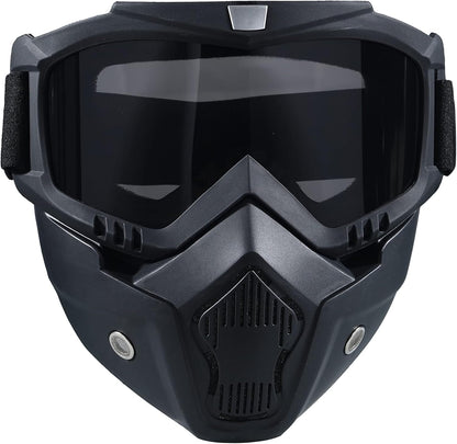 Detachable Full Face Goggle Mask