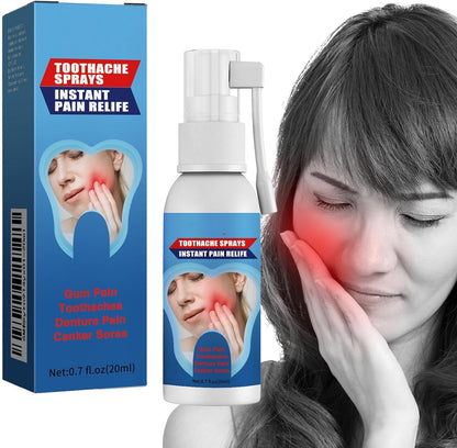 Tooth Pain Relief Spray,Treatment Toothache Nerve Pain Medicine