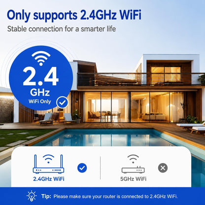 3MP Wired-Wireless Wi-Fi Home Surveillance Camera