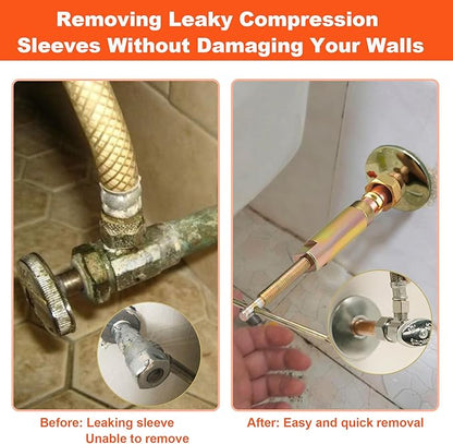 Compression Sleeve Puller Remove Tool Nut & Ferrule of Pipe- Sleeve Remover