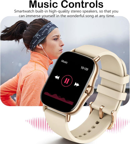 Smart Watch, 1.81" Upgraded Full Touchscreen Smart Watch for Android iPhones