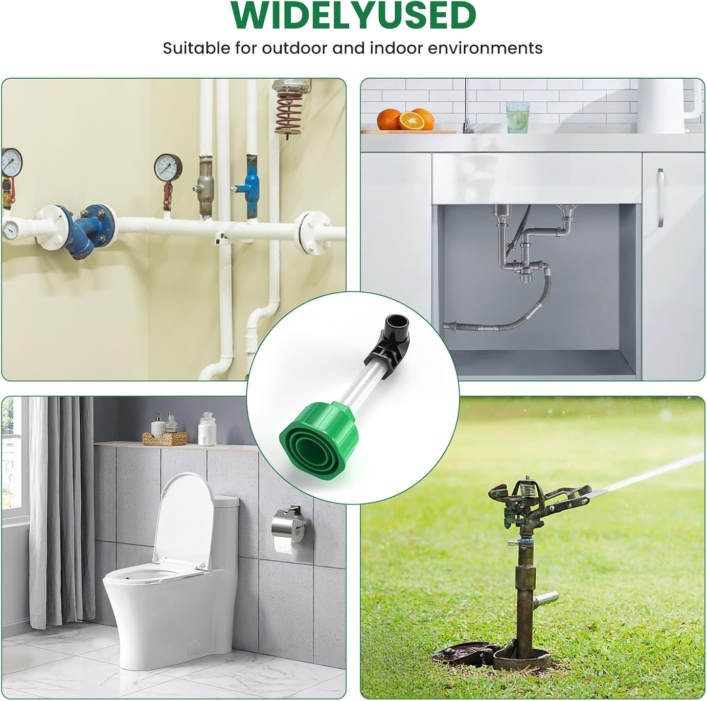 AC Drain Line Cleaner Adapter Evacuates