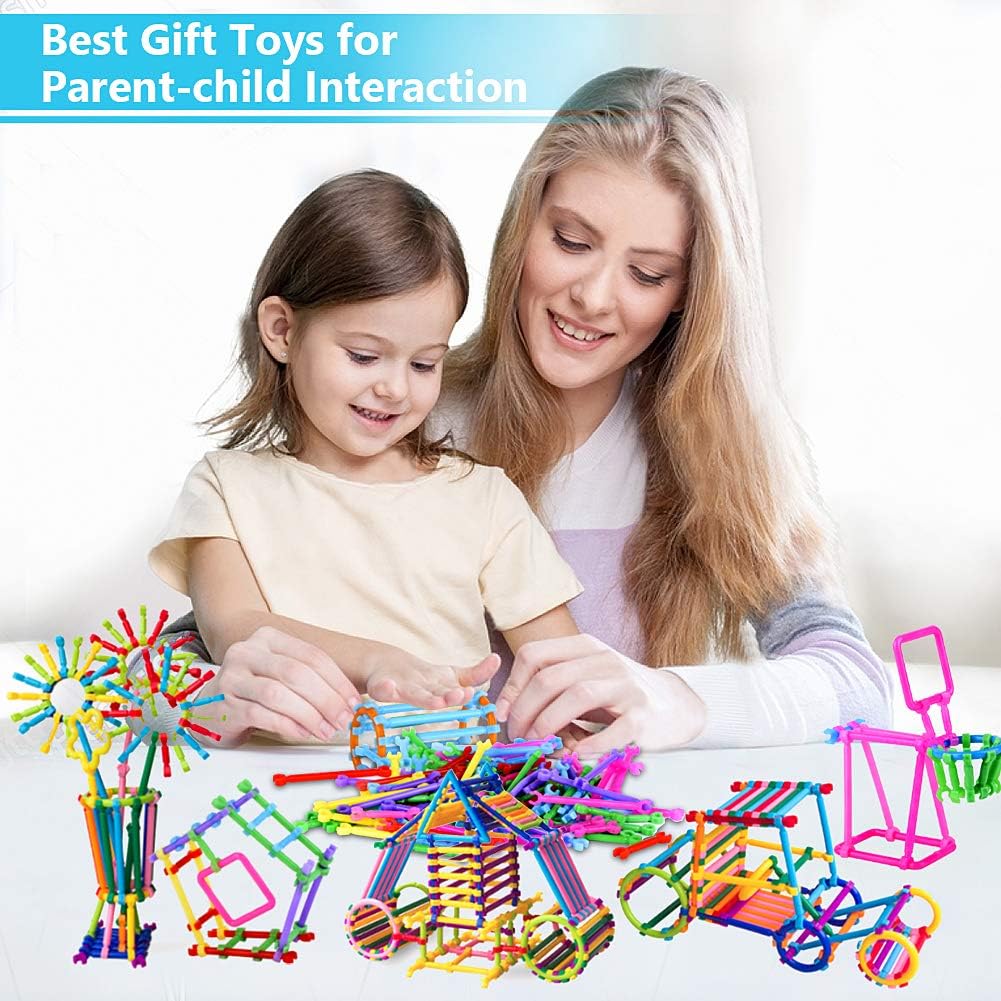 200pcs/set Random Color & Shape Magic Wand Building Block Set