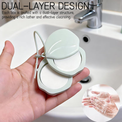 3Pcs Portable Hand Wash Sheets - Dual-layer Dissolving Paper Soap, 3 Boxes 270 Sheets