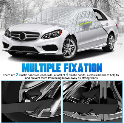 Car Windshield Protector Cover, Waterproof for Snow Ice Frost Dust Rain