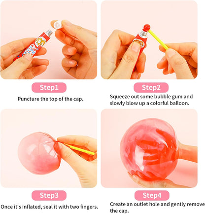 20Pcs Plastic Balloons Original Bloonies Bubble Making. Classic Retro Toys for Kids