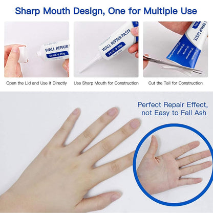 Eco-Friendly Wall Repair Paste, Repairs Leaks, Waterproofs And Prevents Mold