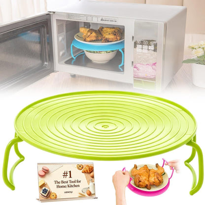Microwave Plate Stacker, 3-in-1 Plastic Microwave Plate Holder
