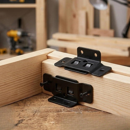 8 Pack Quick Fitting Furniture Joint Bracket