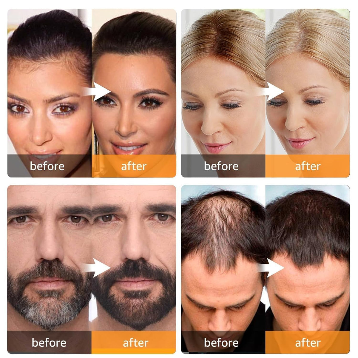 New Root Cover Up Hairline Shadow Powder,Root Touch Up Hair Powder Quickly Conceals Hair Loss