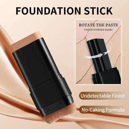 2PCS Face Foundation Contour Stick Long-wear Concealer