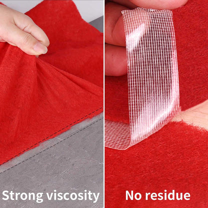 2PCS Extra Strong Double Sided Fabric Tape Heavy Duty 2inch x 33FT