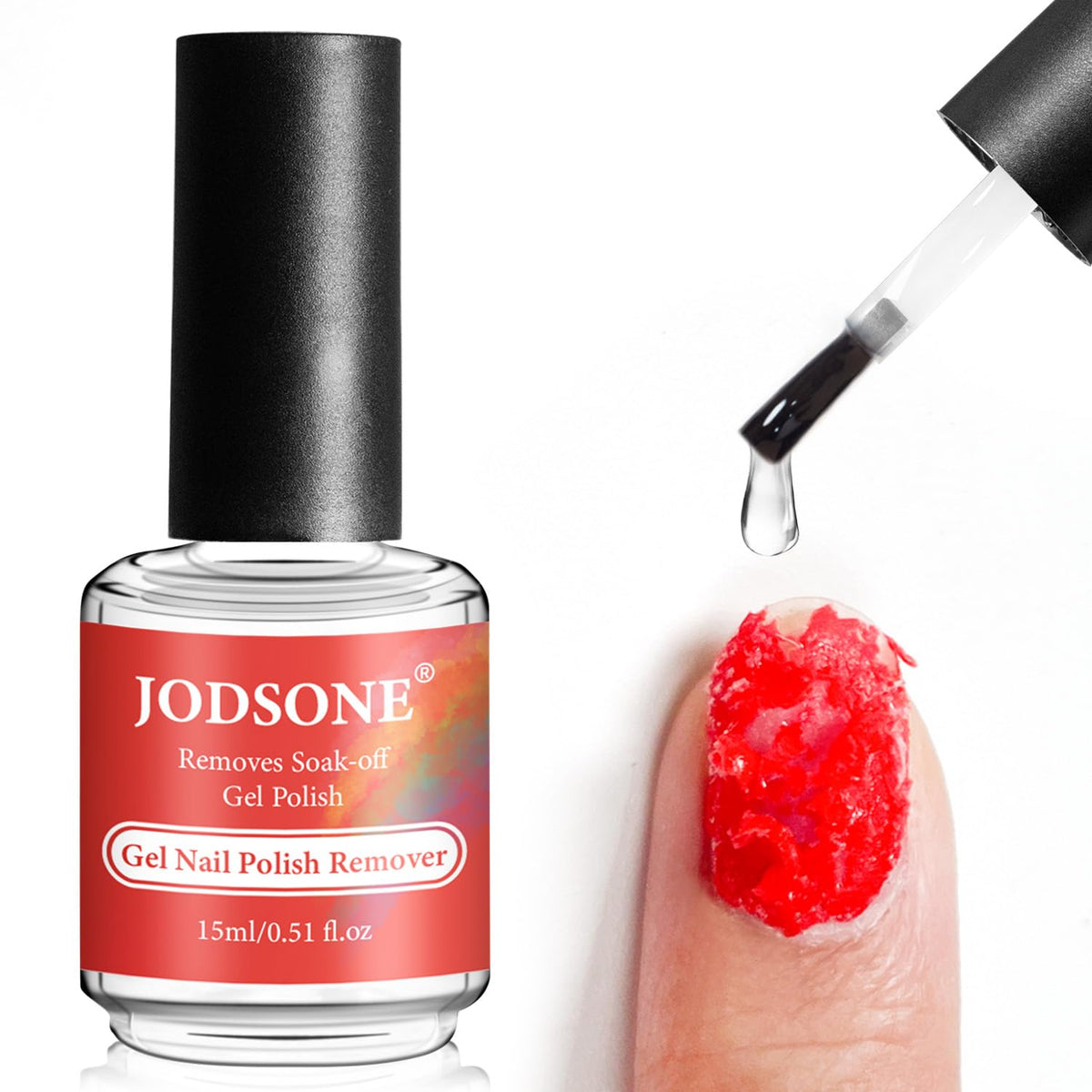 2PCS Gel Nail Polish Remover No Need Soaking or Wrapping Easy And Quick