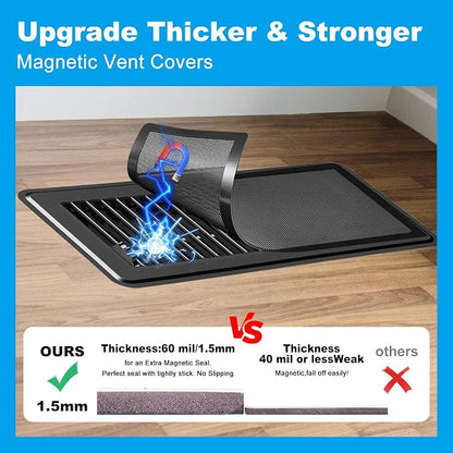 4Psc Magnetic Vent Cover, Mesh Grilles Dust Protection