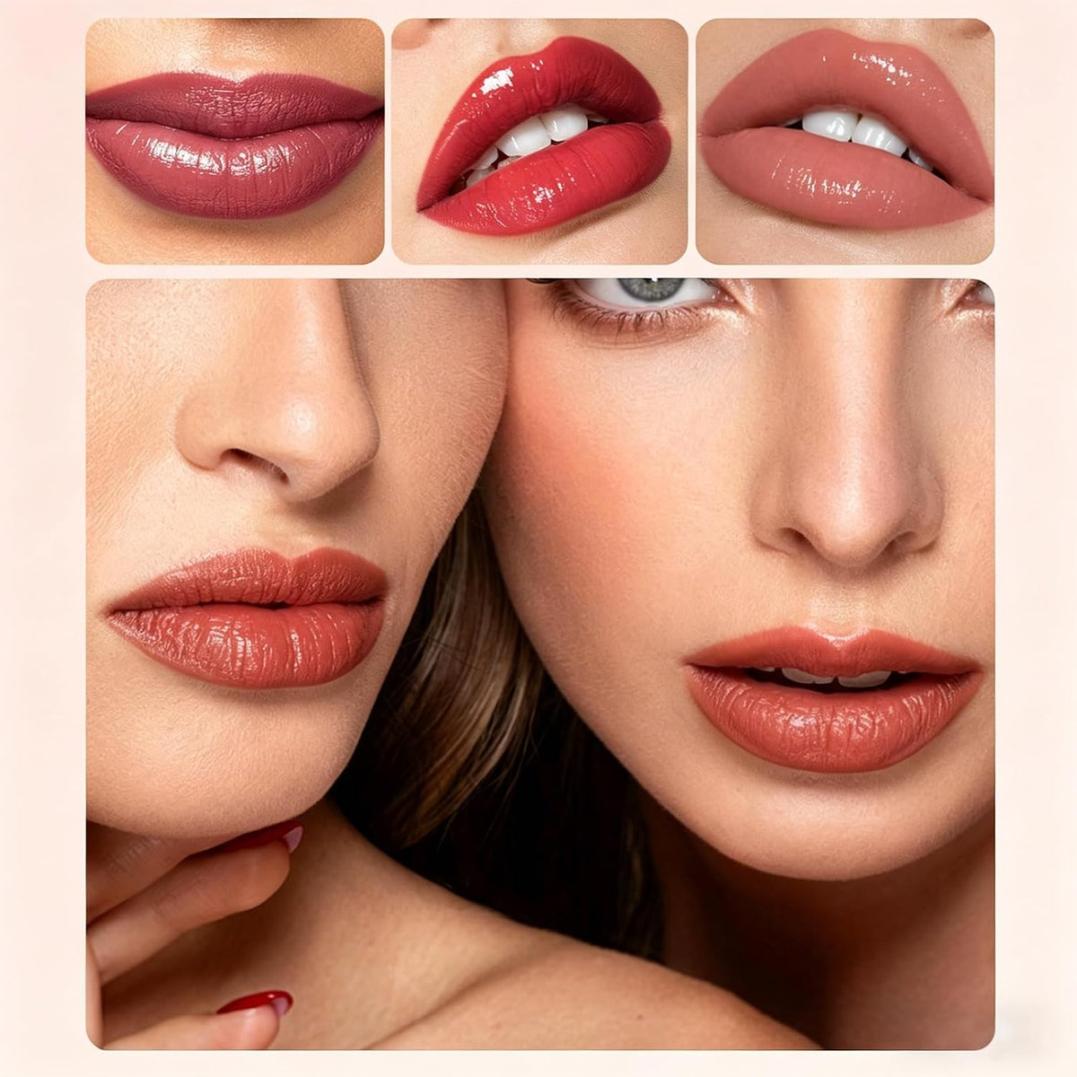 10 Pcs Liquid Matte Matt Lipstick Set,Waterproof Long Lasting Quick-drying