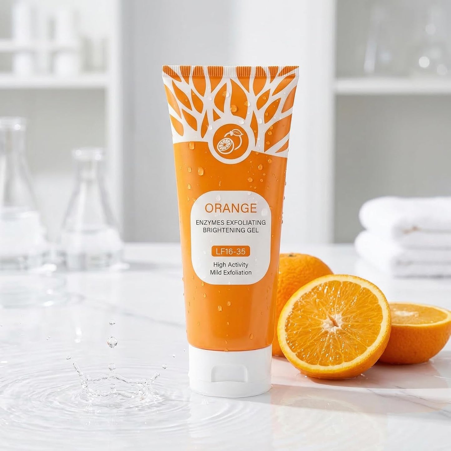 Orange Enzymes Exfoliating Gel for Face & Body
