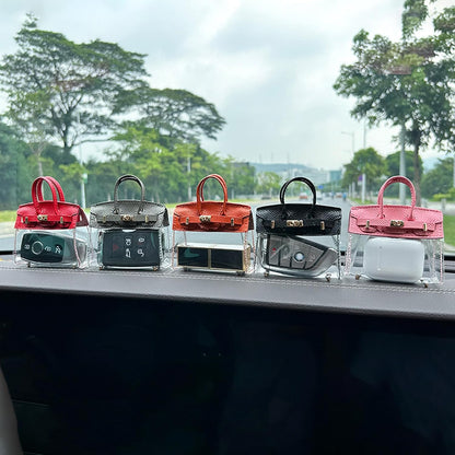 Elegant Handbag-Like Key Fob Case & Small Wallet