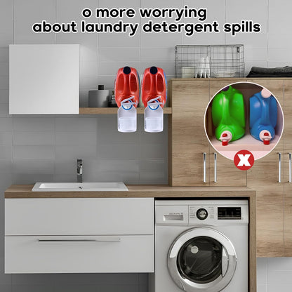 2PCS Laundry Detergent Cup Holder, Foldable Dispenser Cup Stand