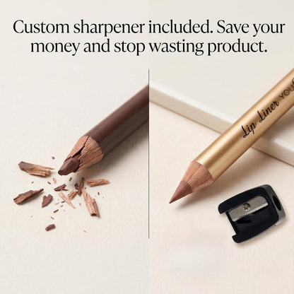 12Pcs Creamy Lipstick Lip Liner Set, Pigmented Liner Pencils with Fine Tip