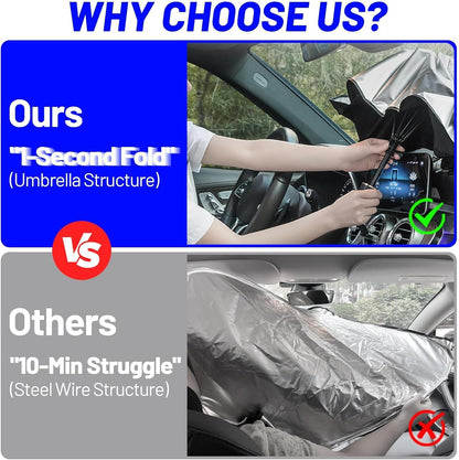 Universal Windshield Sun Shade Umbrella