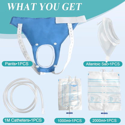 Reusable Portable Silicone Urinal Set