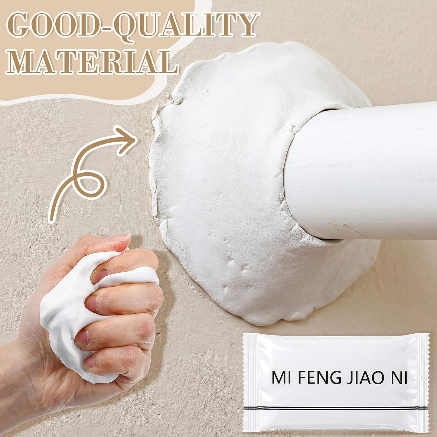 150g Seal Putty Waterproof Duct Seal Repair Sealing Clay