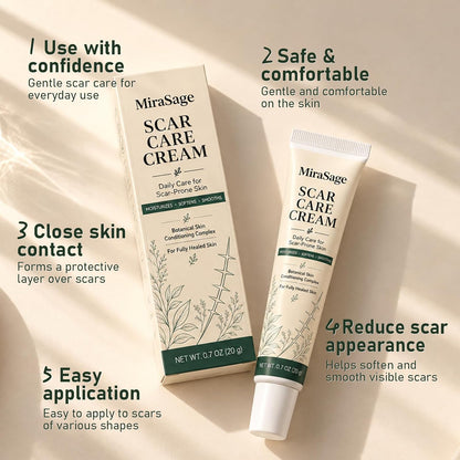 Botanical Scar Care Cream, Daily Care for Scar-Prone Skin