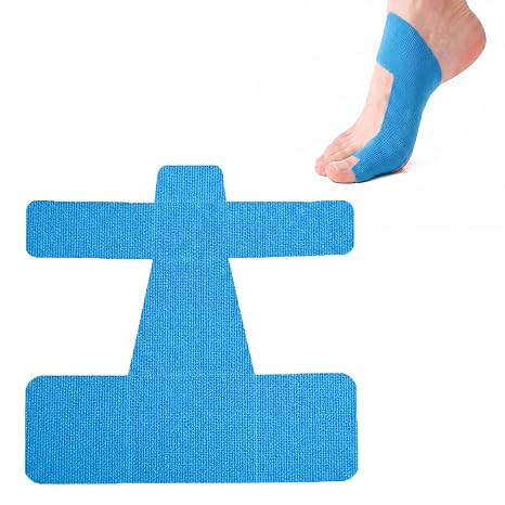 20Pcs Pre-Cut Bunion Support Tape, Elastic Breathable Latex-Free Kinesiology Tape