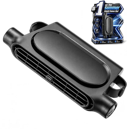 Mini Car Mounted Seat Back Cooling Fan 3 Speed for SUV RV Truck