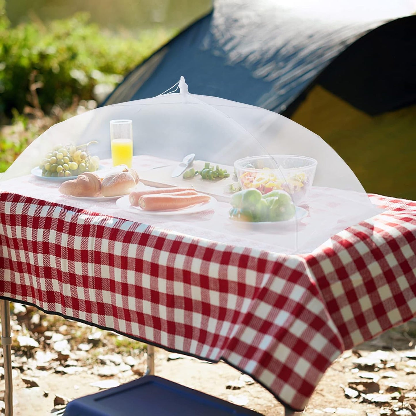 2 Pcs Simply Genius Pop-Up Mesh Food Covers 40X60cm