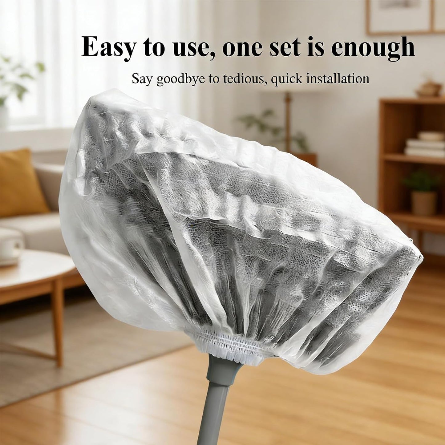 100pcs Broom Cloth Covers Multi-Purpose Microfiber Floor Towel