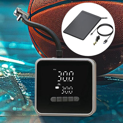 Tire Inflator - Electric Air Compressor for Car,Automatic Handheld Inflator with Real Time Screen Display