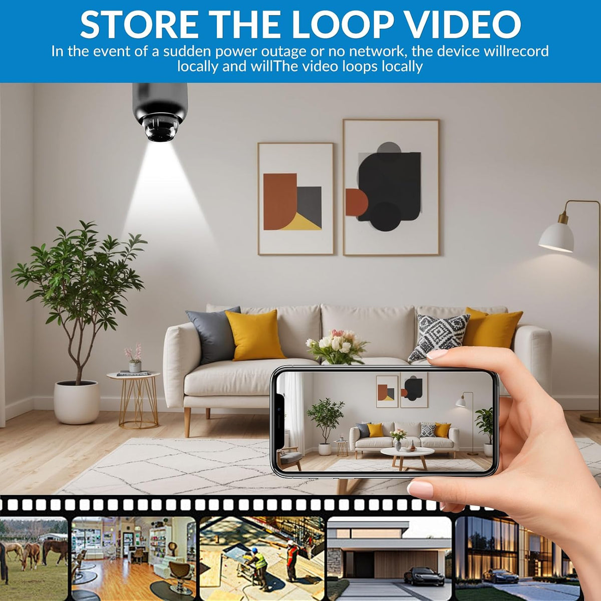 X5 Wireless Camera Hidden Cameras, Mini Nanny Cam Smart Home