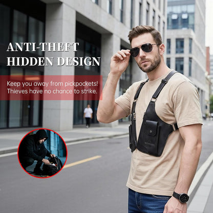 Underarm Backpack – Anti-Theft Underarm Holster-Style Bag with Adjustable Strap