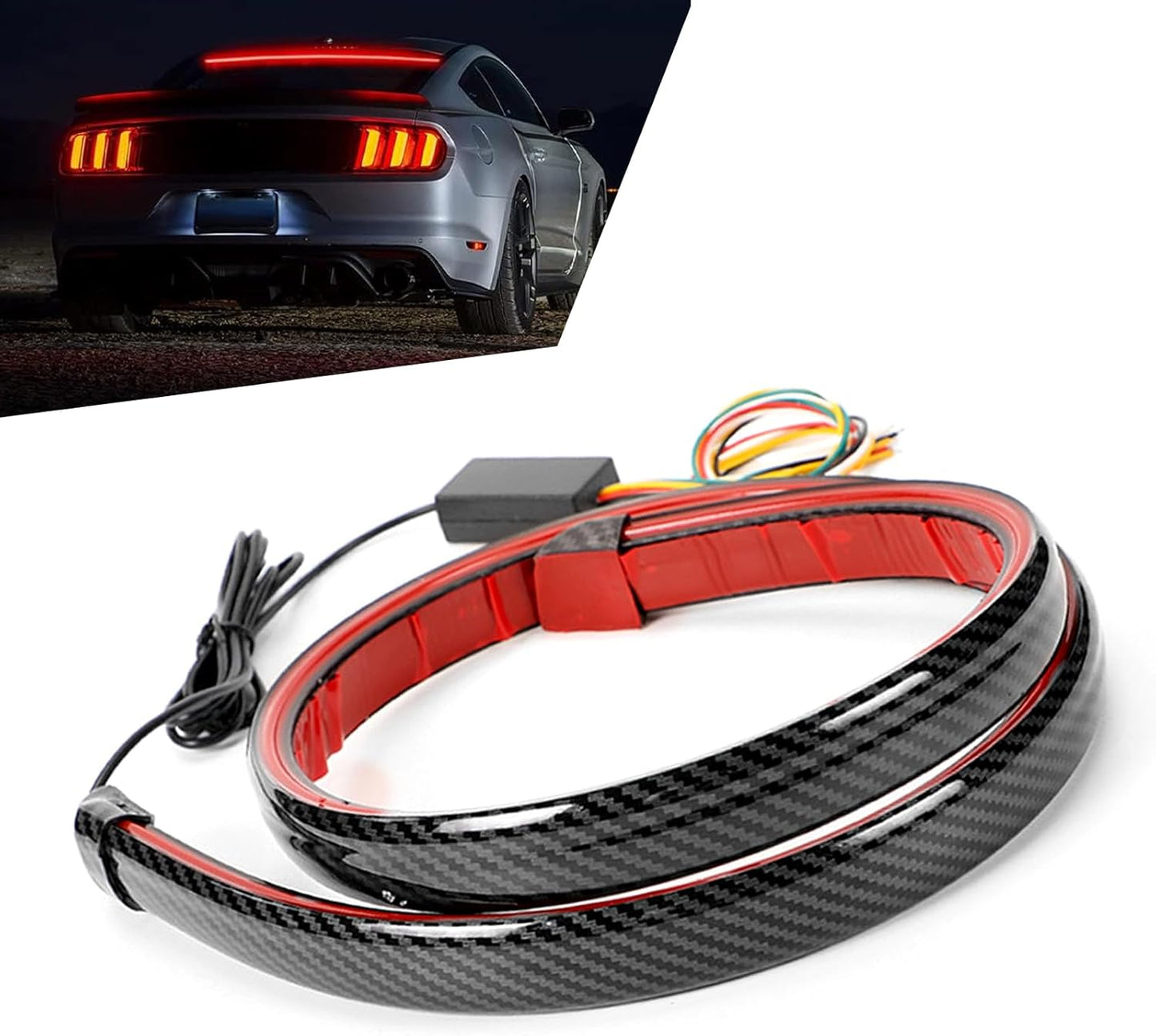Universal 50 Inch LED Spoiler Tailgate Light Strip