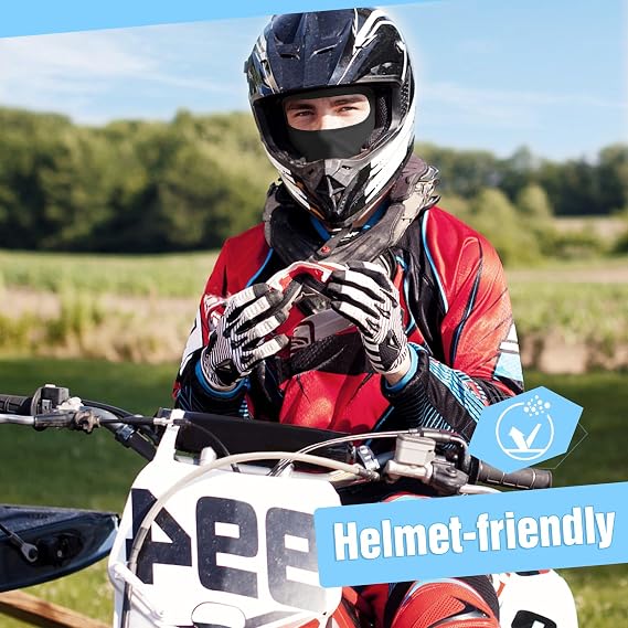 3PCS Balaclava Ski Mask, Motorcycle Summer Thin Cooling UV Protection