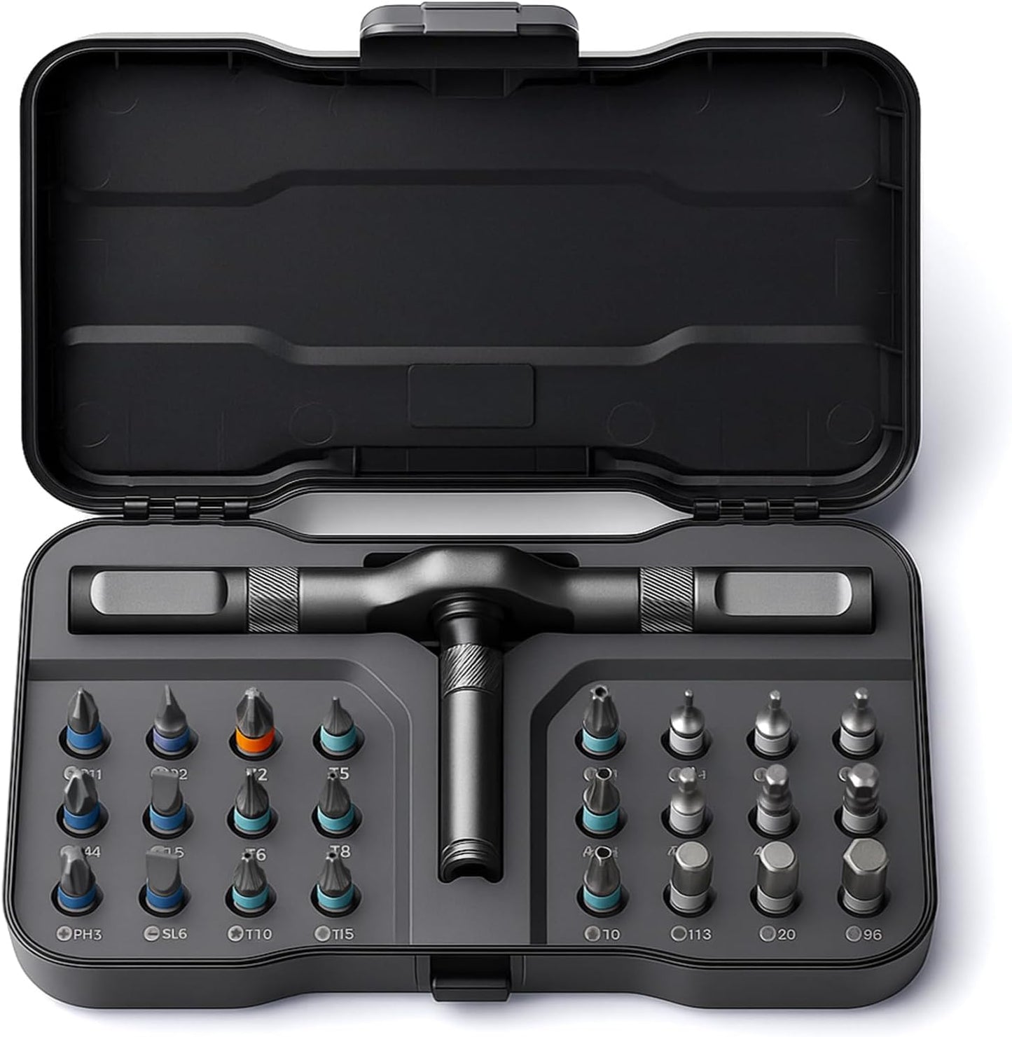 24-in-1 Ratchet Screwdriver Bit Set