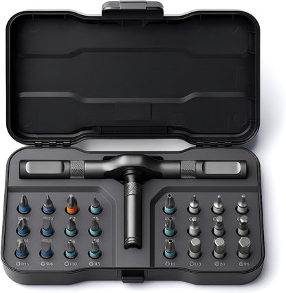 24-in-1 Ratchet Screwdriver Bit Set