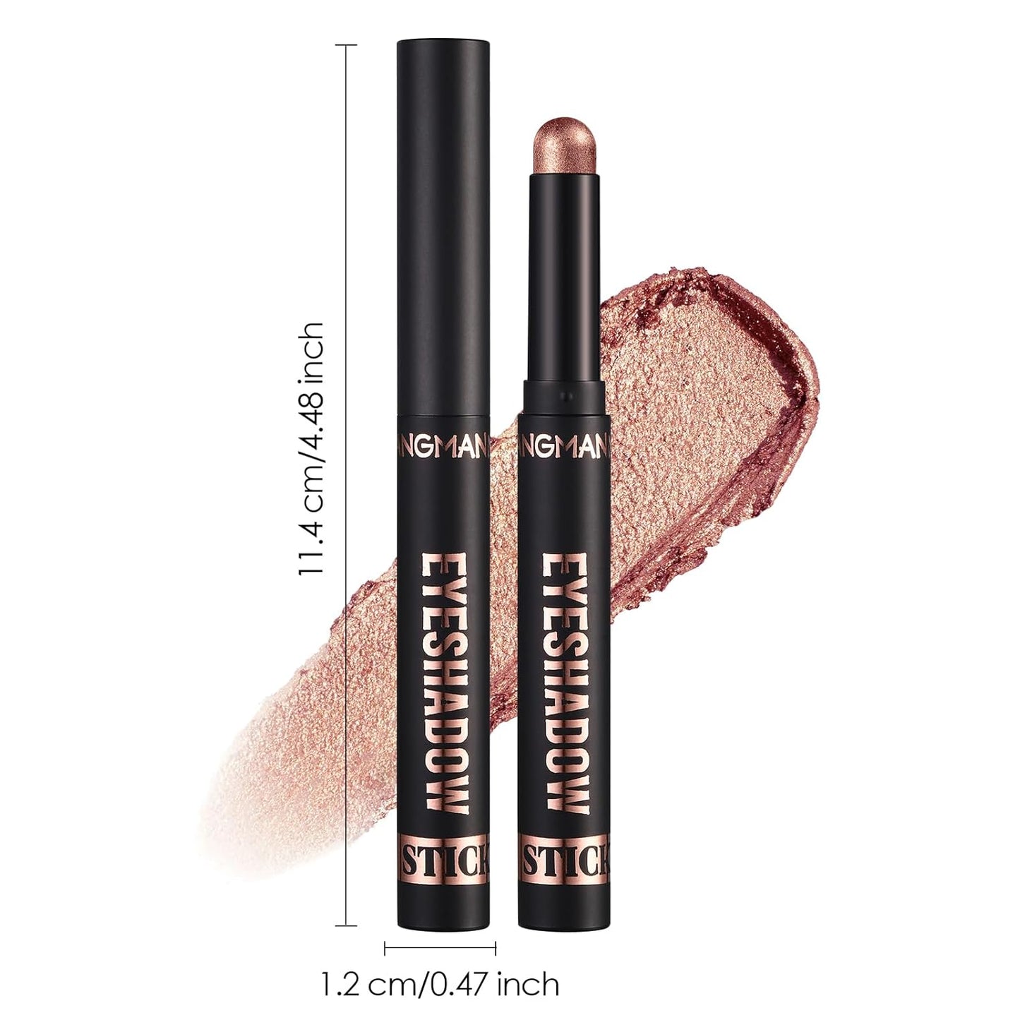 8pcs Soft Smooth Cream Eyeshadow Stick Gift Set